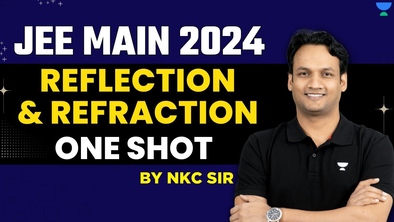Reflection & Refraction in One Shot for JEE Main 2024 | NKC Sir
