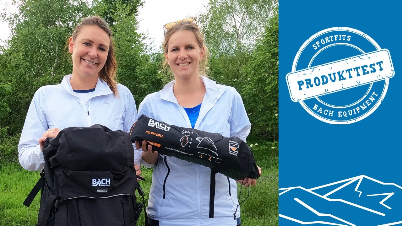 Im SportFits-Test: Rucksack BACH Shield Plus 35 & Zelt BACH PioPio Solo