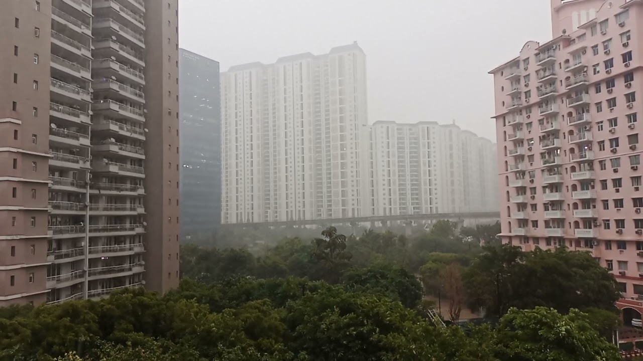 |Gurgaon Weather Today| #india #gurgaon #weather #rain