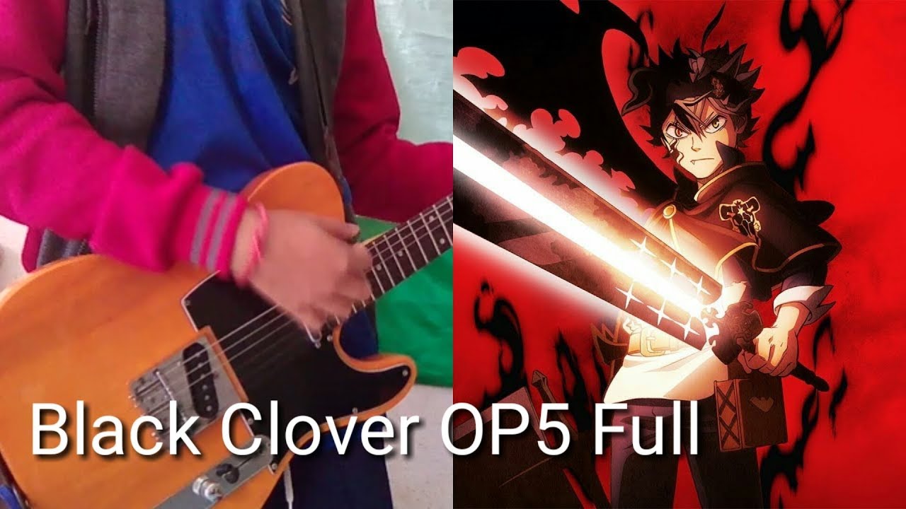 【ブラッククローバーOP5】「みゆな-ガムシャラ」フルを弾いてみた/Black Clover OP5 Full - thai cover by Ichiki