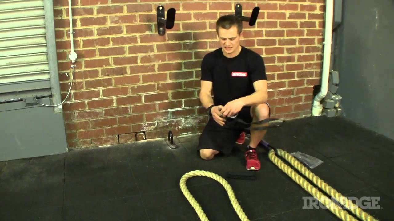Power Ropes strap set up