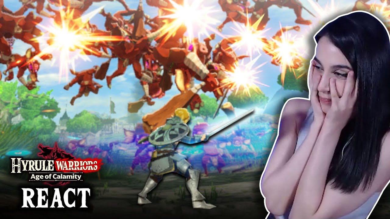 Hyrule Warriors: Age of Calamity Gameplay Reaction!