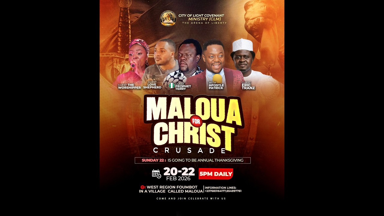 MALOUA FOR CHRIST CRUSADE DAY 2 || WITH APOSTLE PATRICK ||