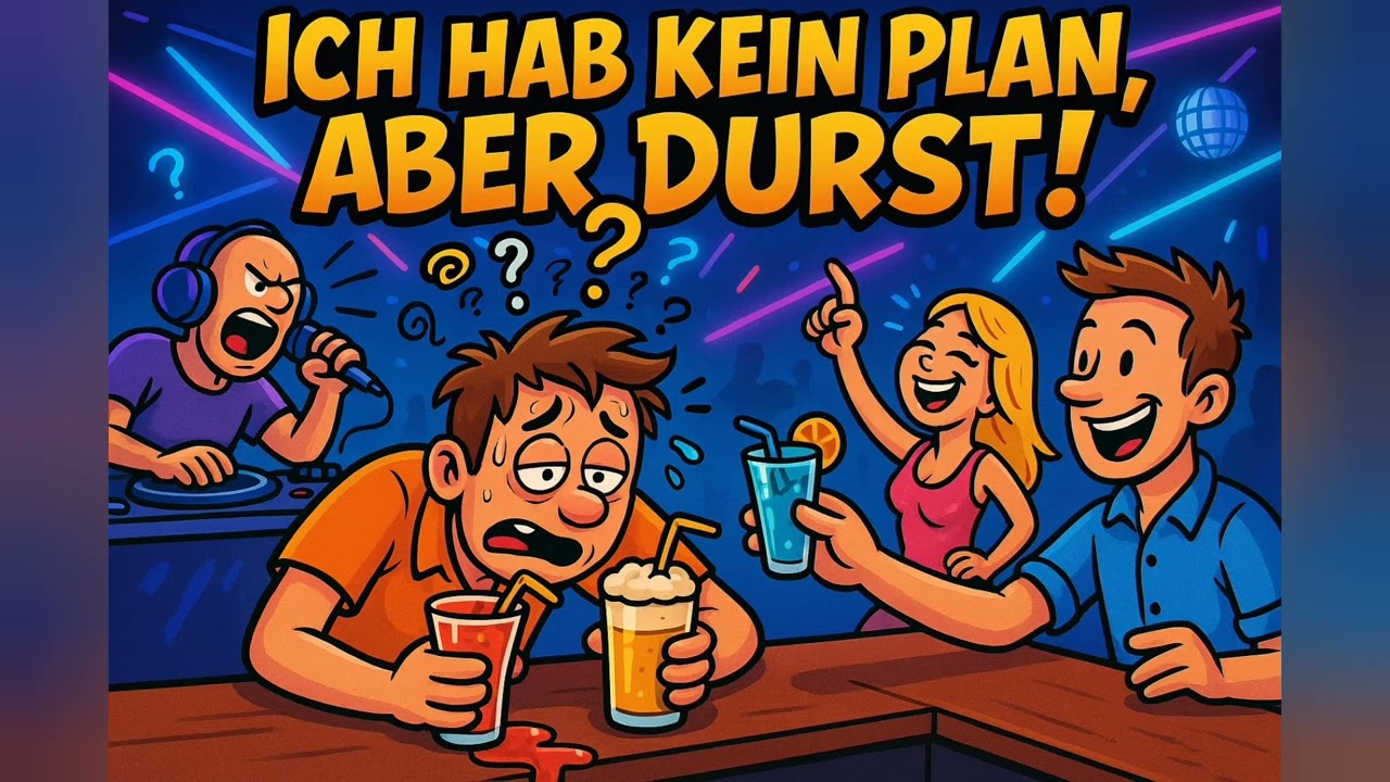 Ich hab kein Plan, aber Durst 🍻 |  Partyhit 2026