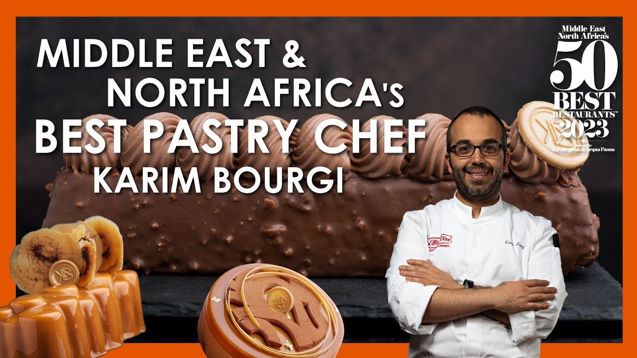 Sweet treats by Karim Bourgi: Middle East & North Africa's Best Pastry Chef