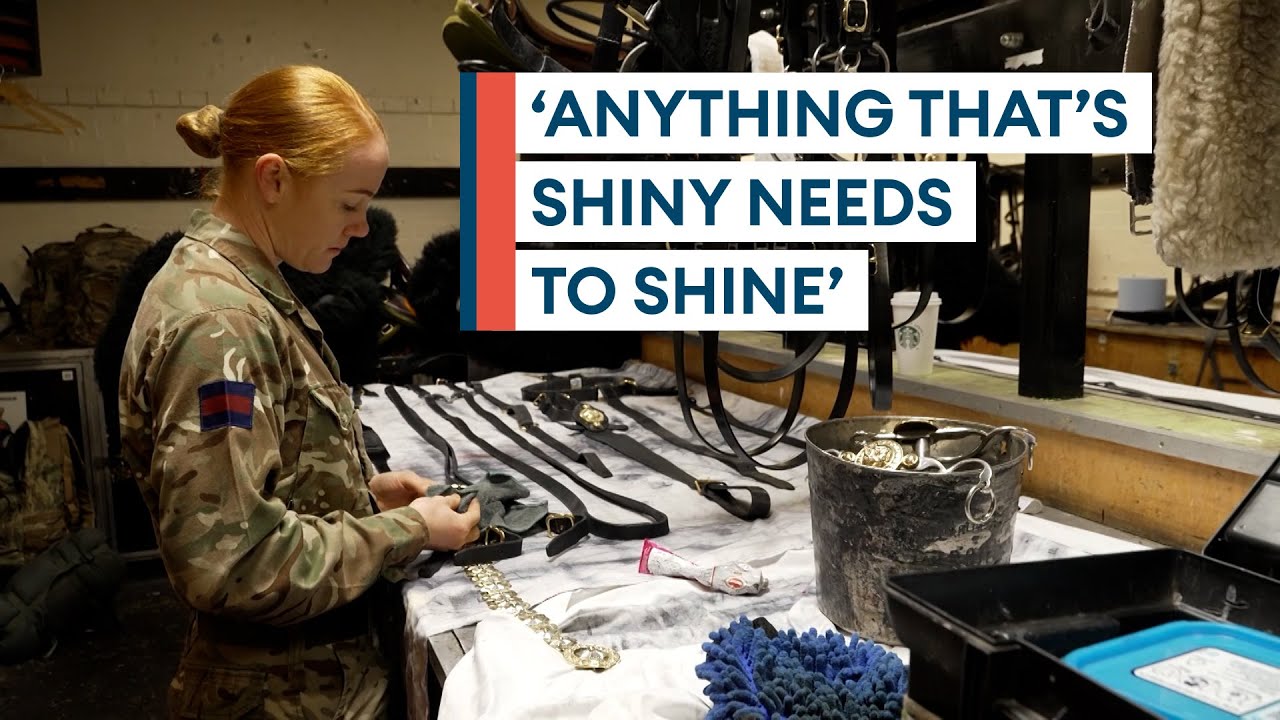 How the Household Cavalry Mounted Regiment prepares for a state visit