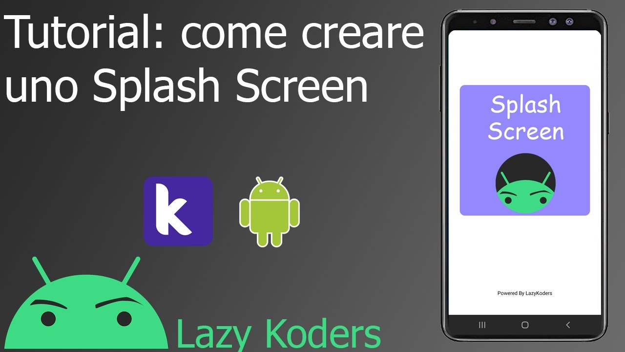 Creare uno Splash Screen in Kodular