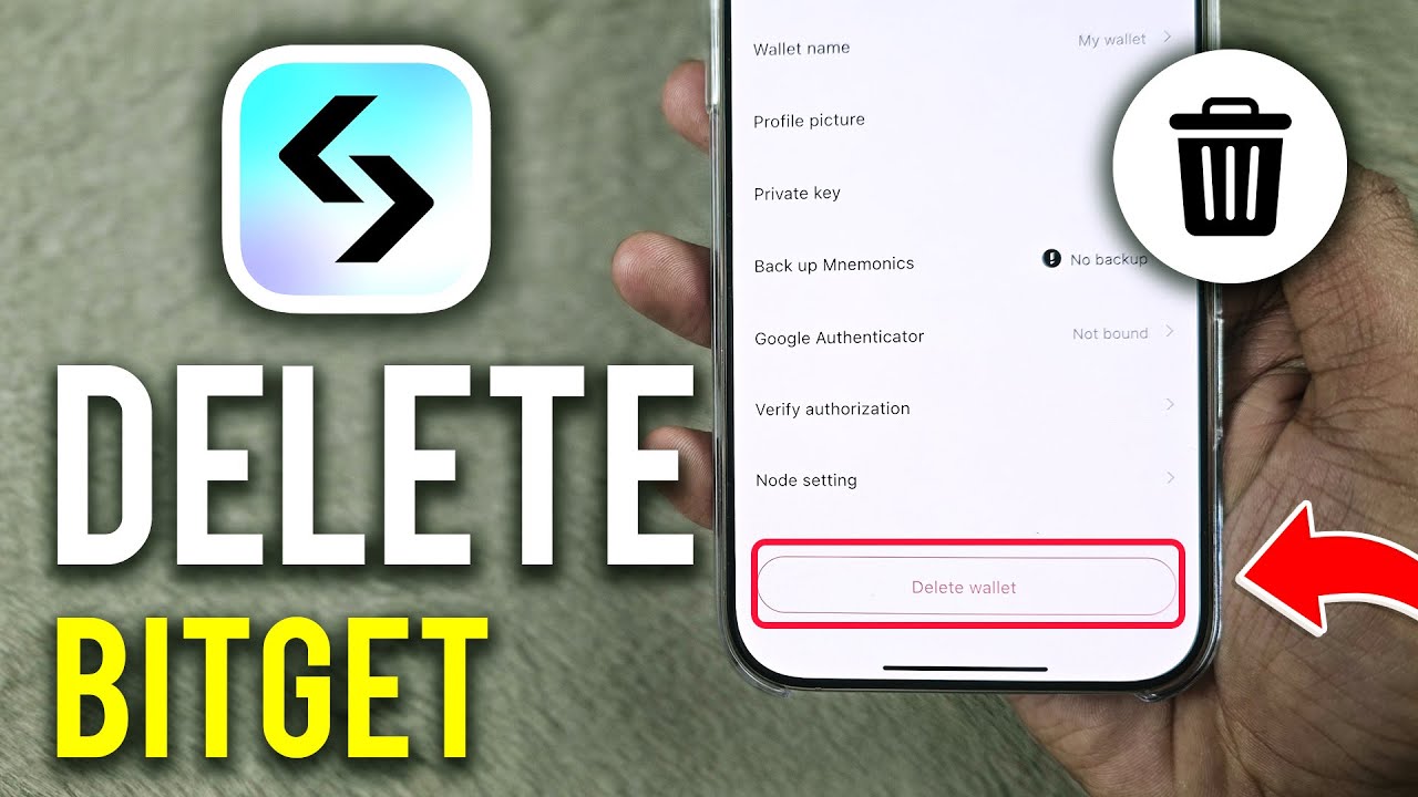 Как удалить аккаунт Bitget Wallet! 2025