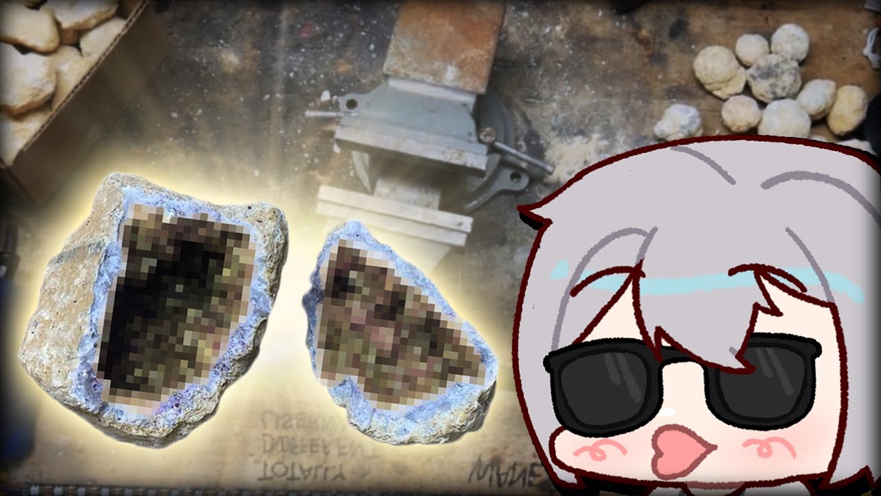 Cracking open Geodes from Amazon to see if it's a SCAM