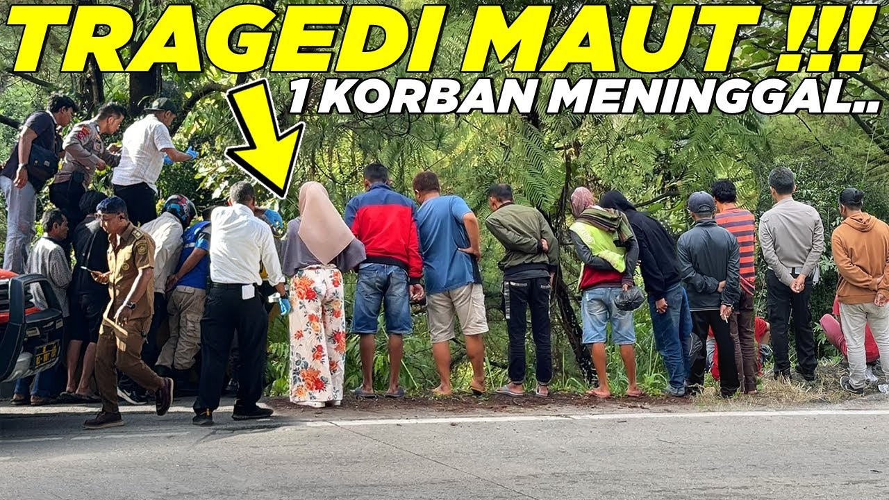 TRAGIS !!! Tragedi Maut Di Area Berbahaya, Truk Terguling Guling Kernet Tak Bisa Terselamatkan
