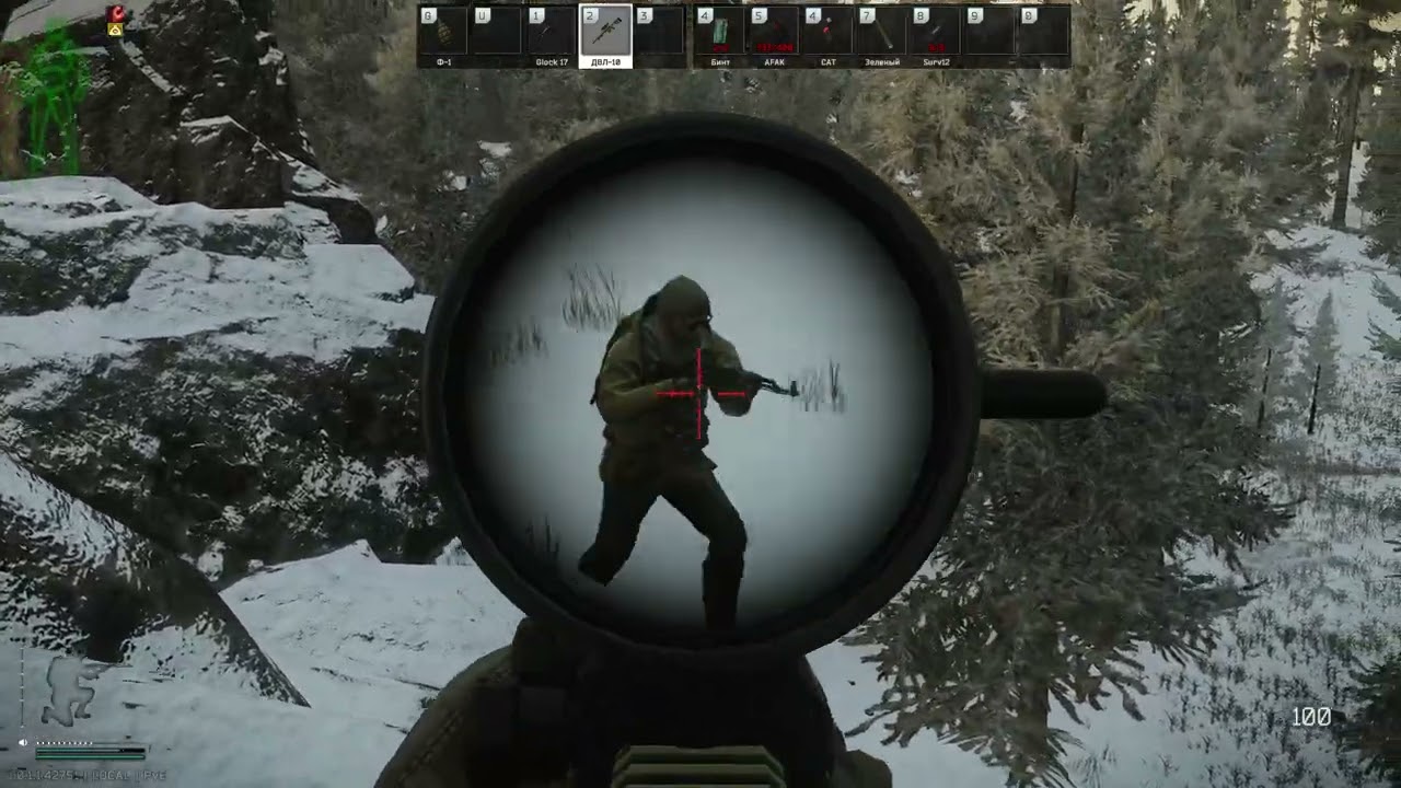 Escape from Tarkov PVE Ленивое прохождение 119 Мамкин снайпер