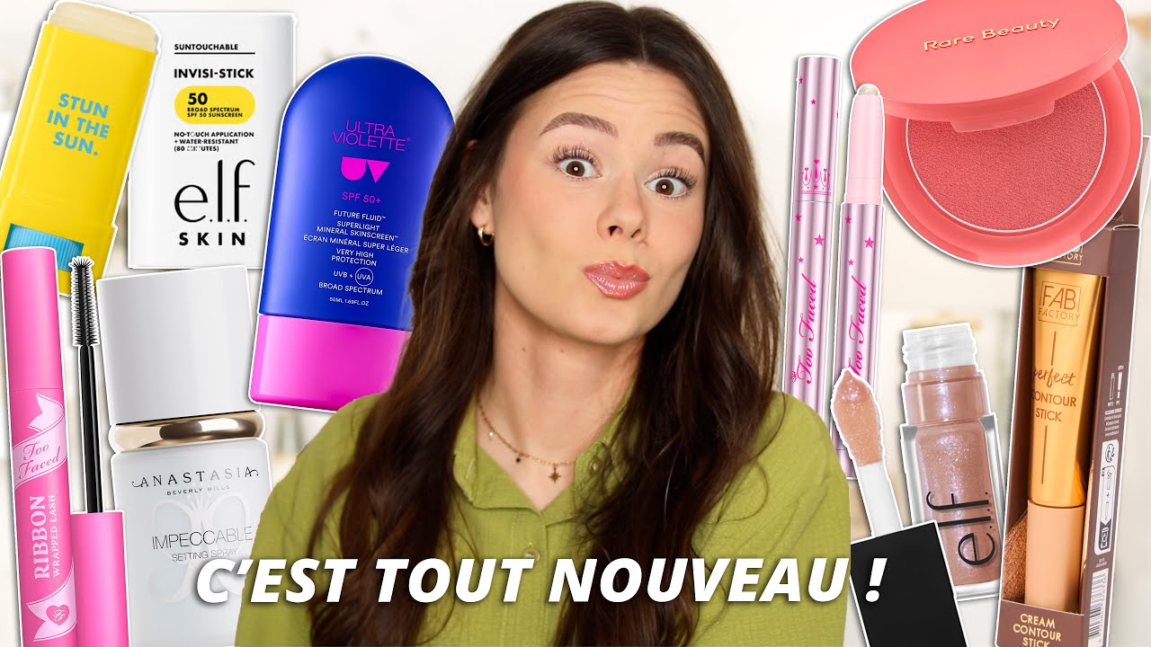 Je teste pleeeein de NOUVEAUTÉS make up !