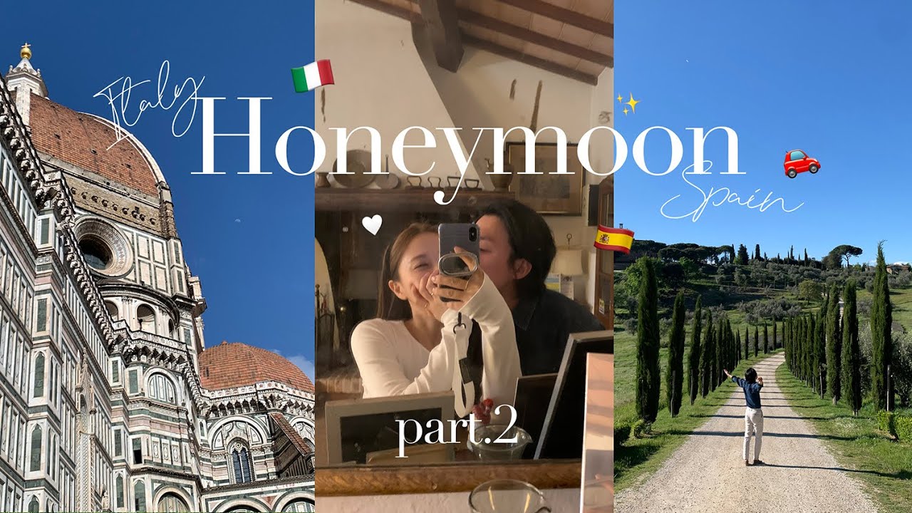 이탈리아~스페인 신혼여행 브이로그 2편✈️ITALY 피렌체, 시에나, 아그리투스모, 피엔짜,몬테풀치아노 (🇮🇹 중부소도시 자유여행, 토스카나 농가민박, 로드트립) | Jody 조디