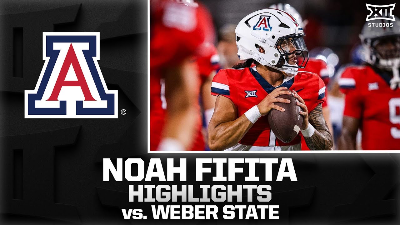 Noah Fifita Ties CAREER-HIGH 5 TD's vs. Weber State | Big 12 Football