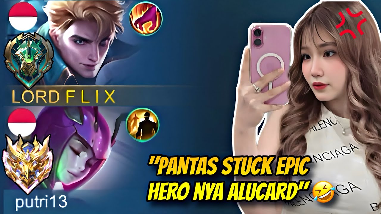 VAMPIRE PURA-PURA EPIC ABADI! PRANK MABAR CEWEK LITA PAKAI ALUCARD 🤣 | MLBB