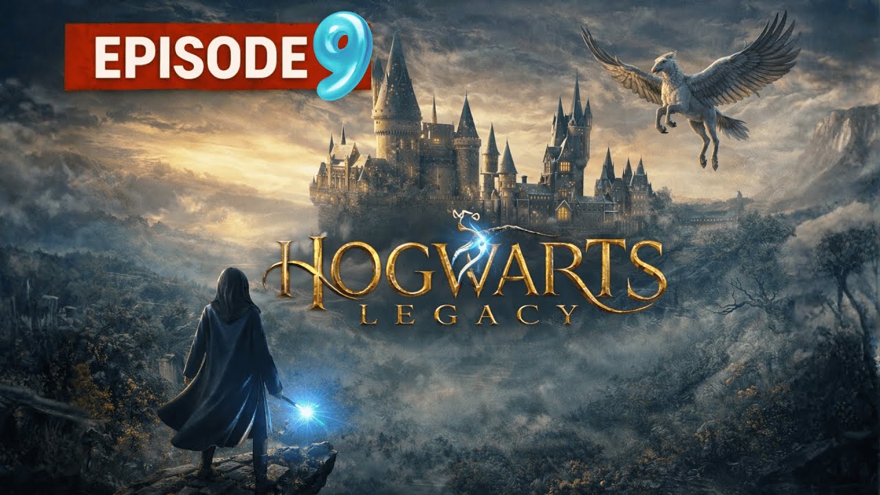Hogwarts Legacy – Episode 9 | Merlin Trials & Exploring Hogwarts!