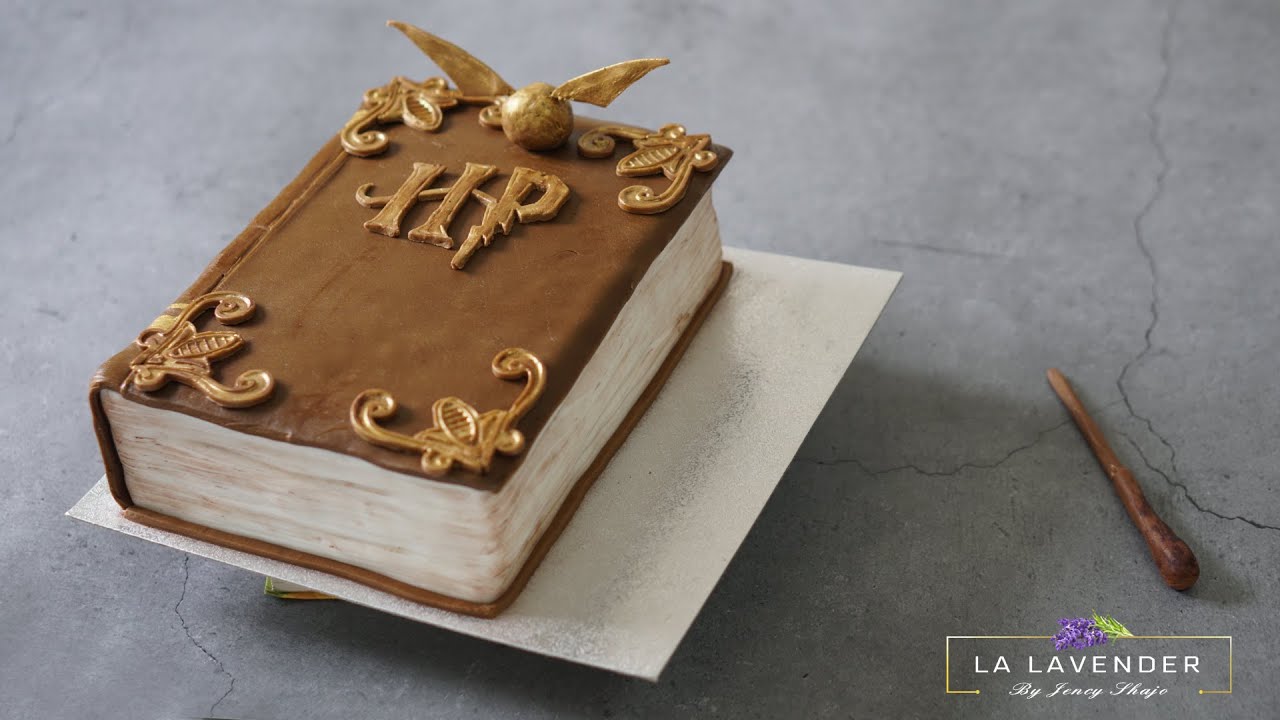 Harry Potter book cake