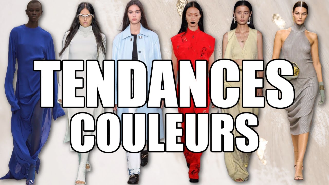 TENDANCES COULEURS PRINTEMPS/&Eacute;T&Eacute; 2024