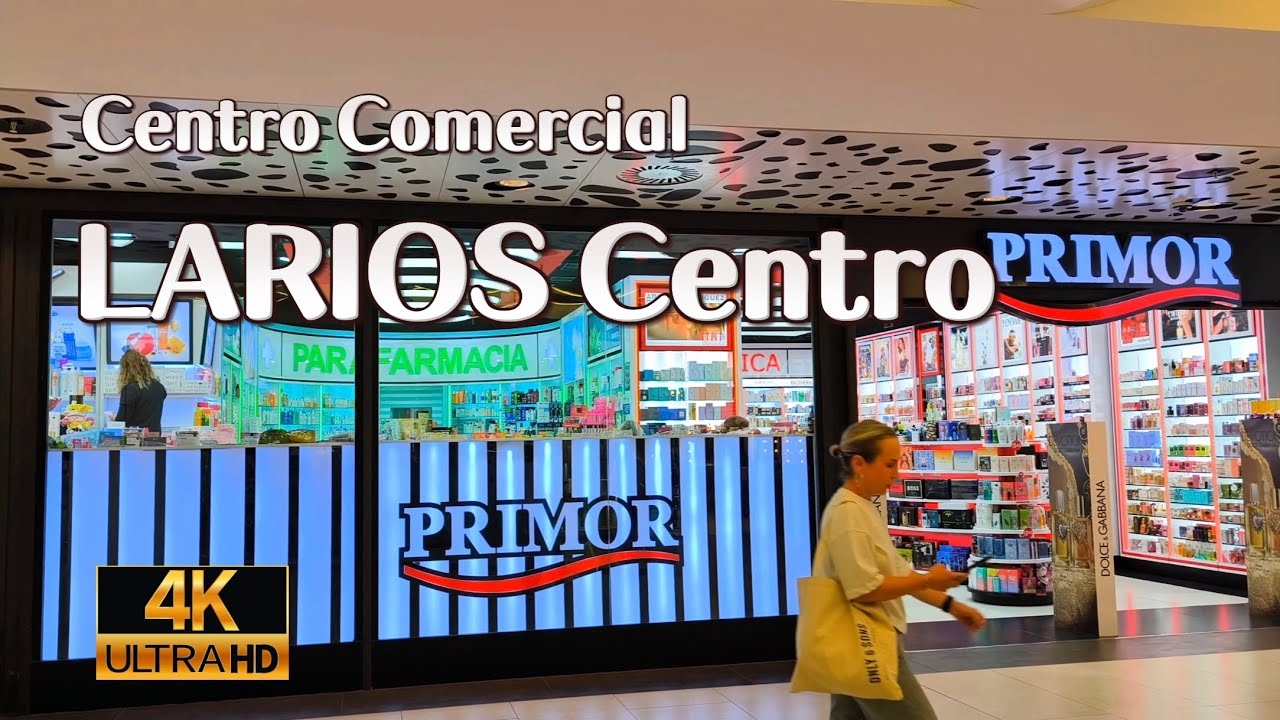 🇪🇸Visita Centro Comercial LARIOS CENTRO, Málaga, España, Marzo de 2025🔥4K