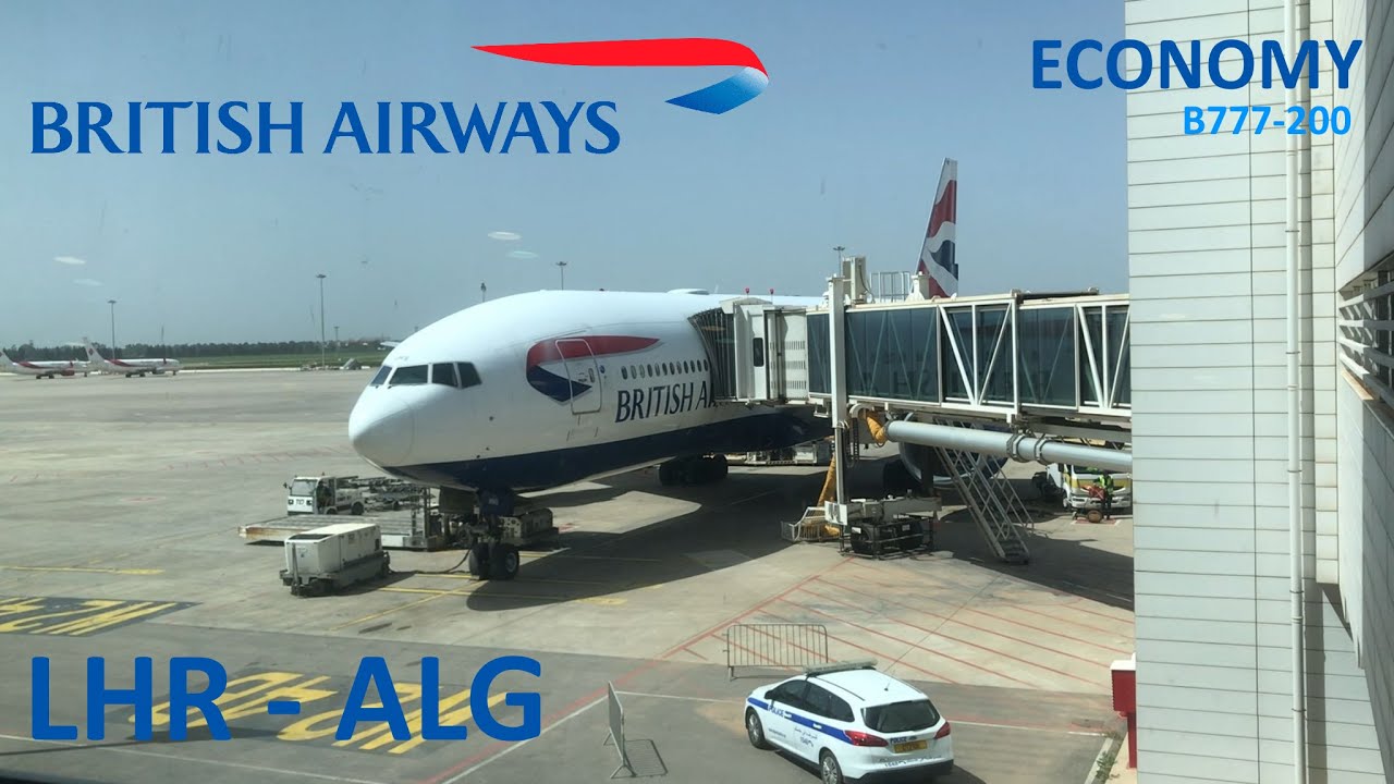 British Airways Economy Class | London - Algiers | B777-200 | Trip Report