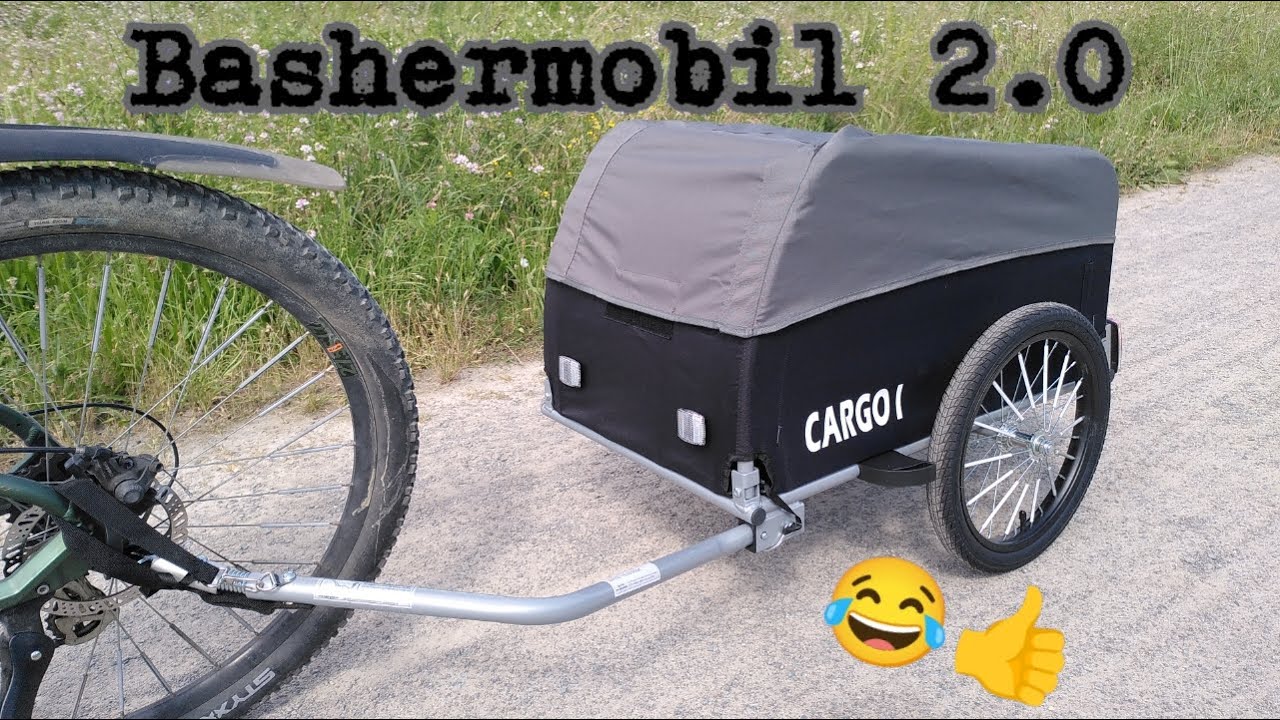 Fahrradanhänger für nur 90€ 😲 I Aufbau und Testfahrt TIGGO VS CARGO I