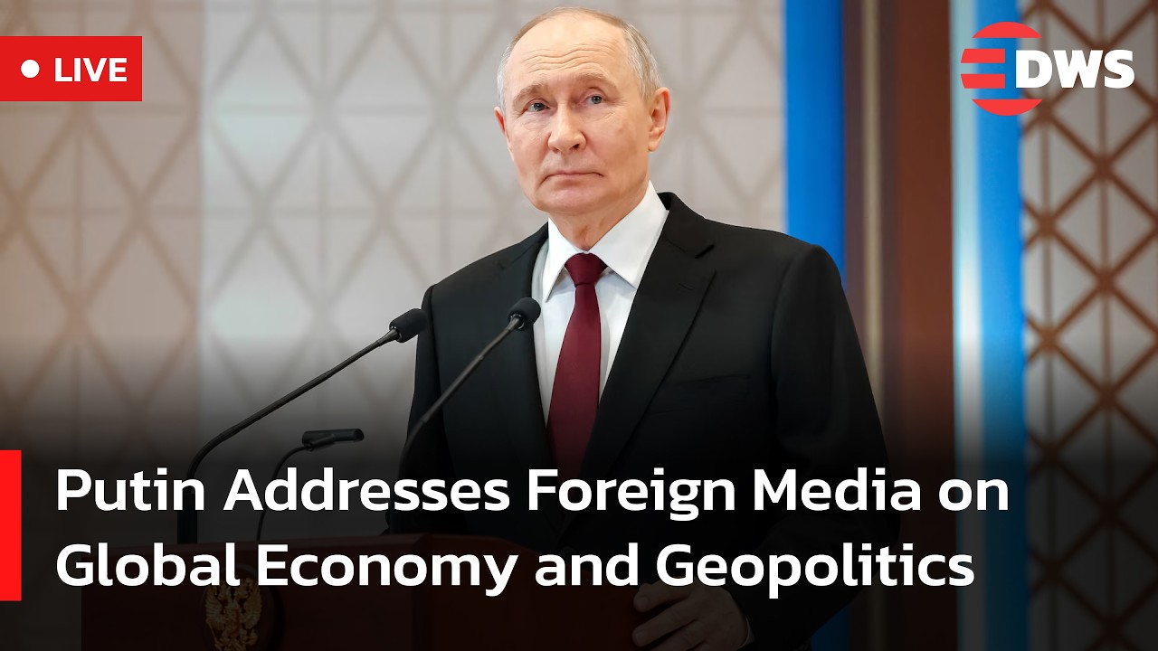 LIVE: Russian President Vladimir Putin Meets Foreign Media at St. Petersburg Economic Forum | AC15