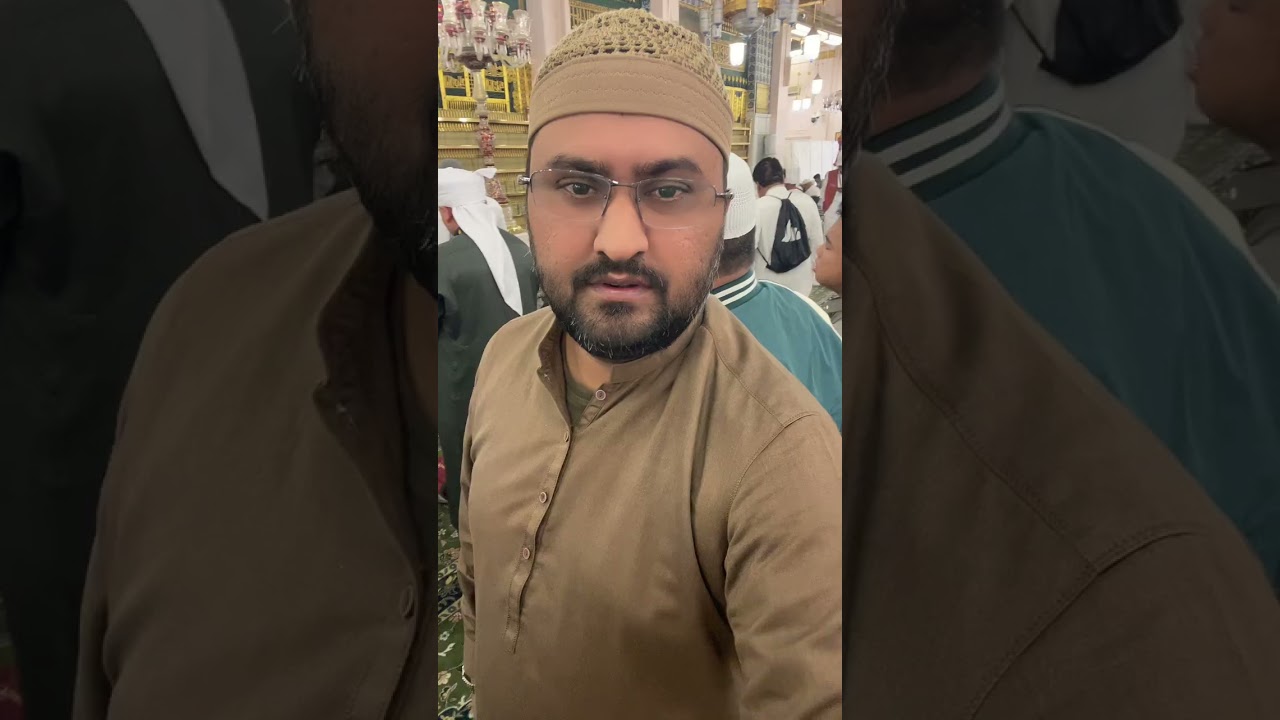 درود پاک کا ورد کرتے ہوئے ریاض الجنہ کی زیارت کریں ♥️