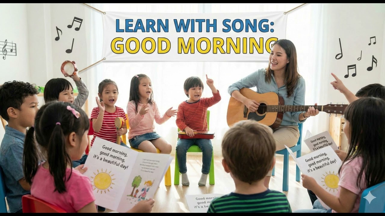 Learning German with Song, Good morning