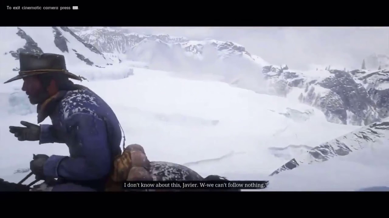 Red dead redemption leak! Snow detail. No spoiler