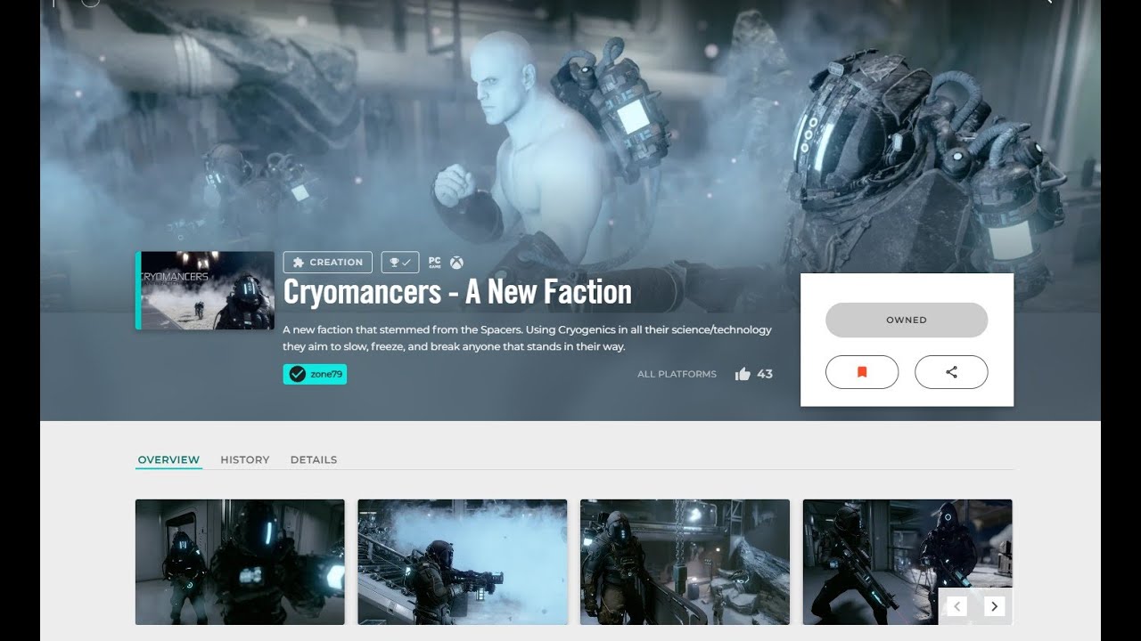 Cryomancers Faction Mod  Zone79 - Quickfix/Hottip - LOAD ORDER - #starfieldmods #starfield #Bethesda