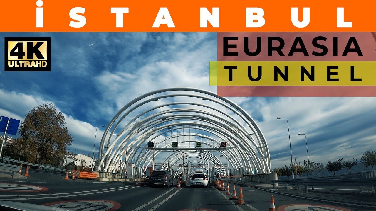Driving Istanbul | Eurasia Tunnel → Bostanci  | Intercontinental Trip Under the Bosphorus 🚗