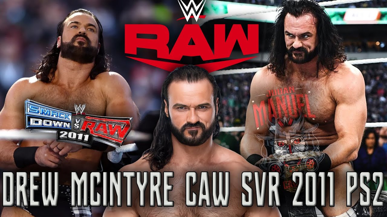 Caw Drew McIntyre SVR 2011 PS2