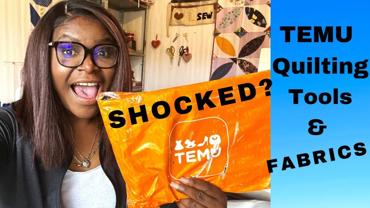 WOW!!! What the hell did I just discover...TEMU QUILTING TOOLS & FABRICS LETS CHECK IT OUT. 