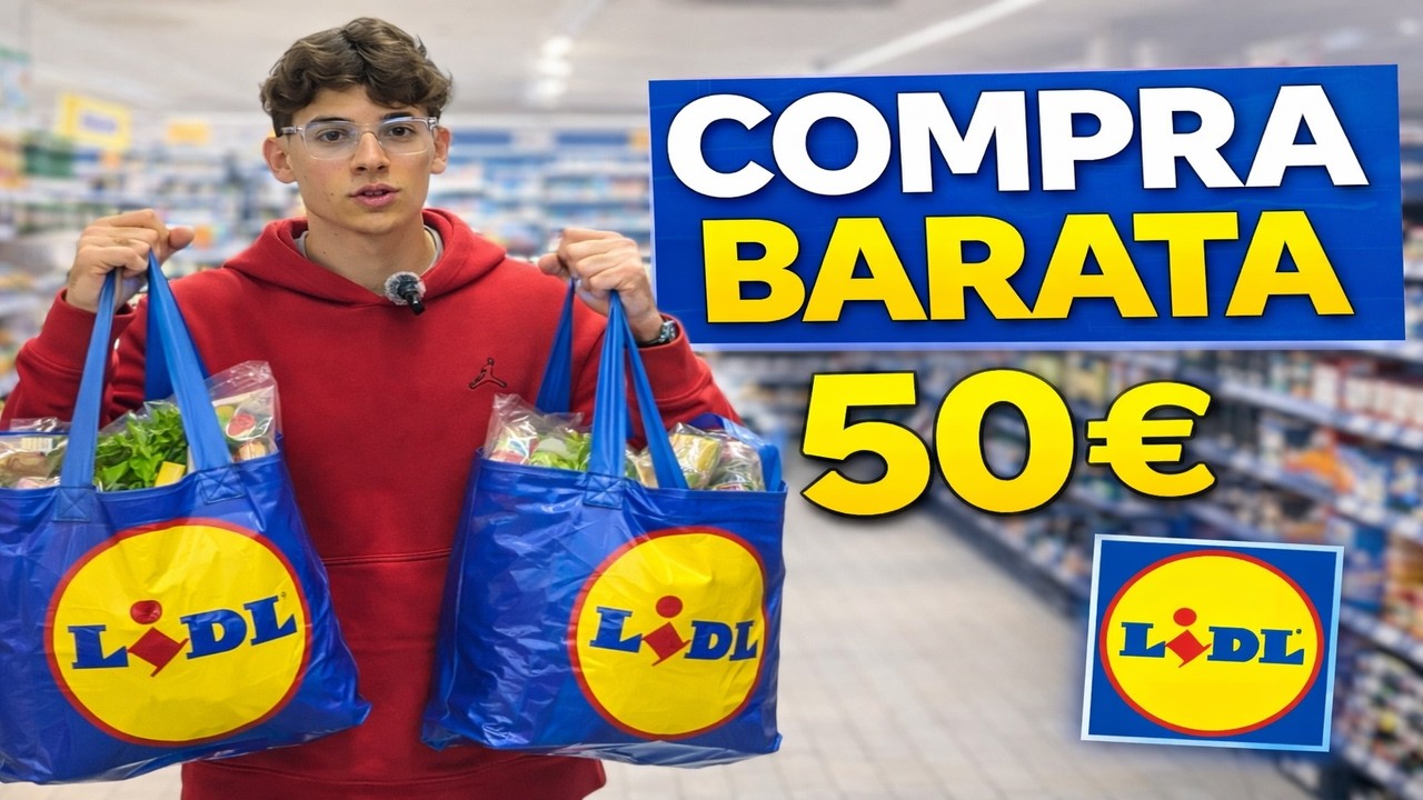 Mi compra saludable en Lidl por 50&euro; (para toda la semana) ✅