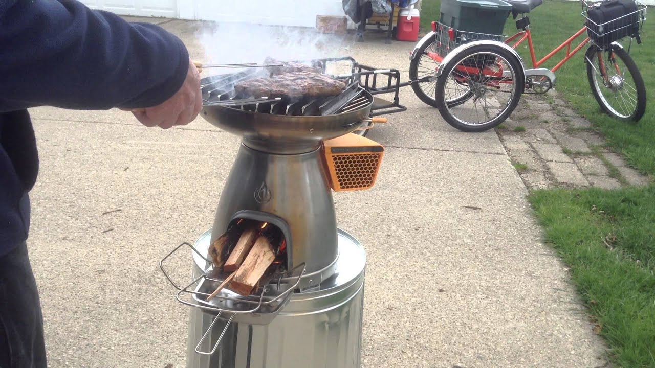Grill Grates on Biolite Base Camp