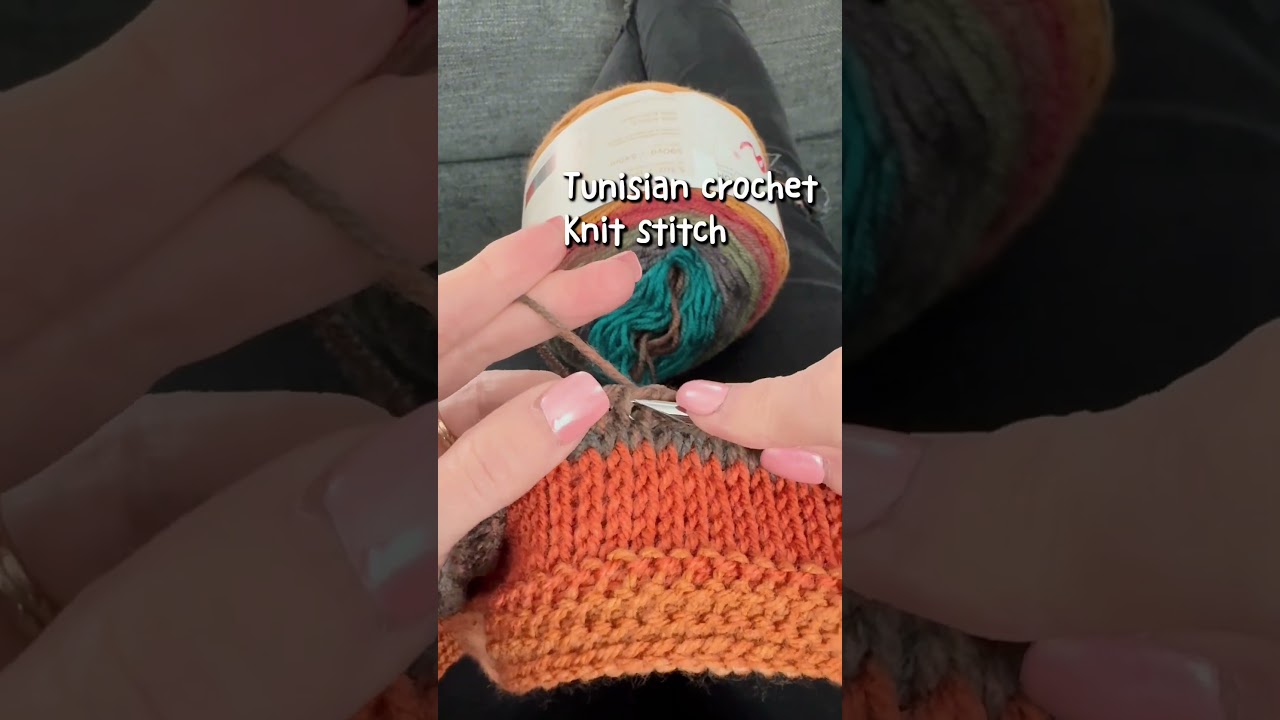 Best Stitches for Self-Striping Yarn (That Actually Look Good) #icancrochetthat #crochet