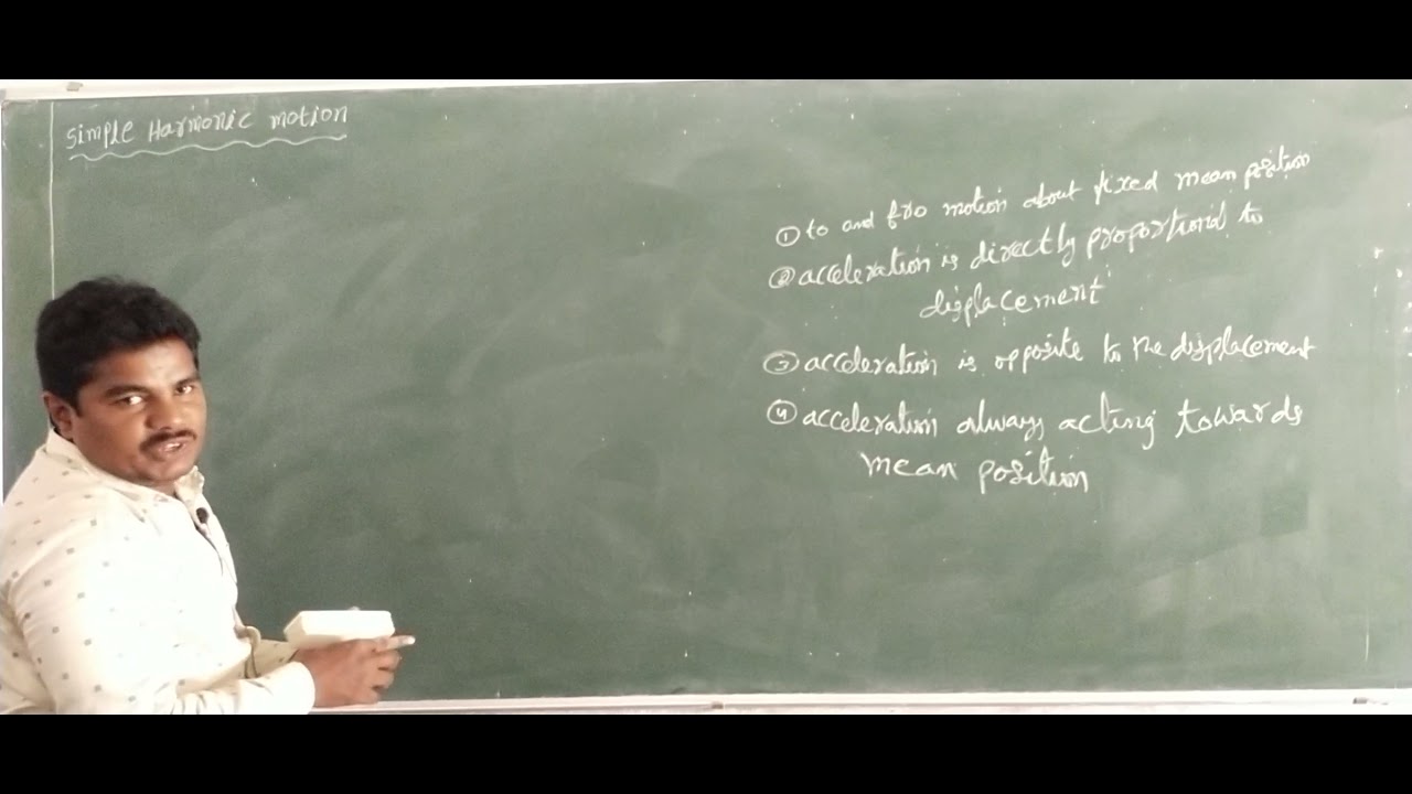 simple harmonic motion || motion of projection of particle on any diameter is simple harmonic || phy