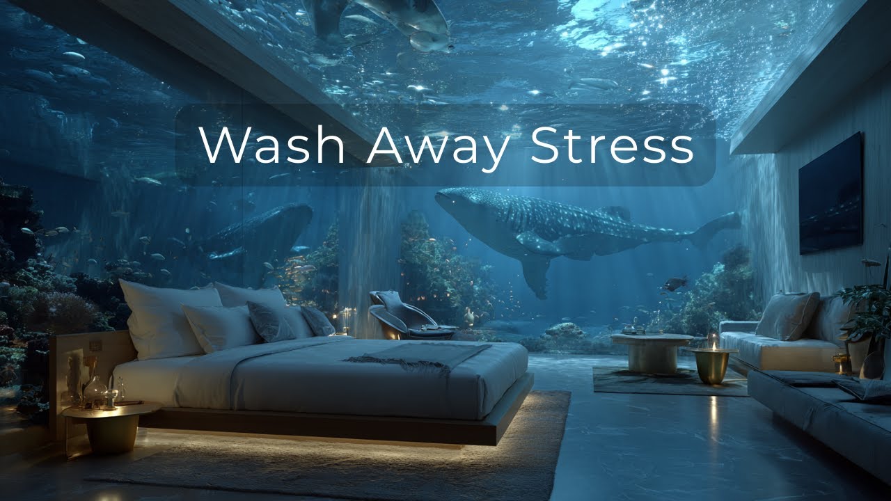 Wash Away Stress: Deep Sea Aquarium & Sleep Music