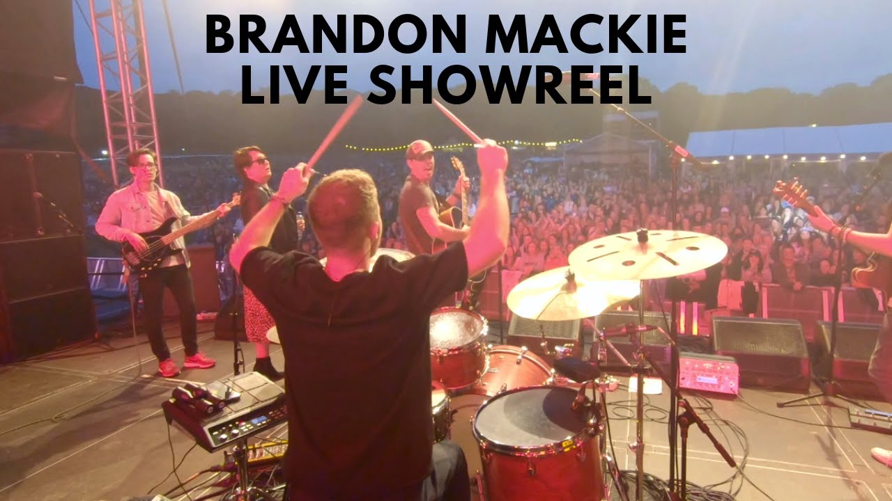 Brandon Mackie - Freelance Drummer - Live Showreel