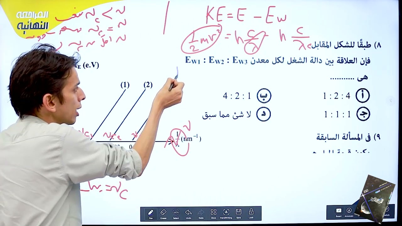 حل الفيزياء الحديثه كتاب نيوتن مراجعه نهائيه