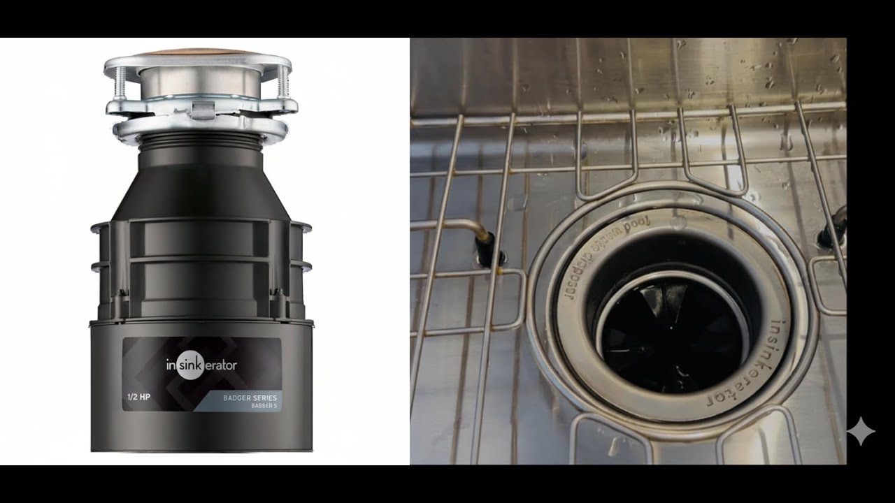Insinkerator Badger 5 1/2 HP Household Food Waste Disposer