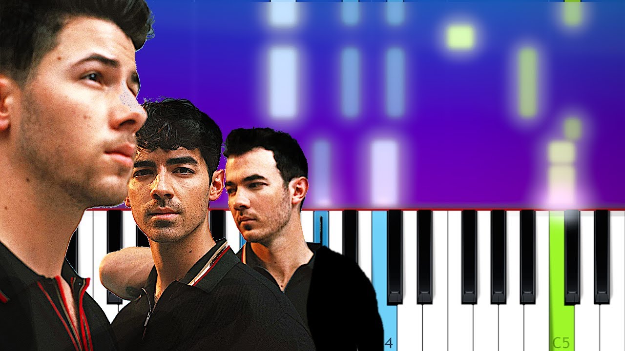 Jonas Brothers - When You Look Me In The Eyes (Piano Tutorial)