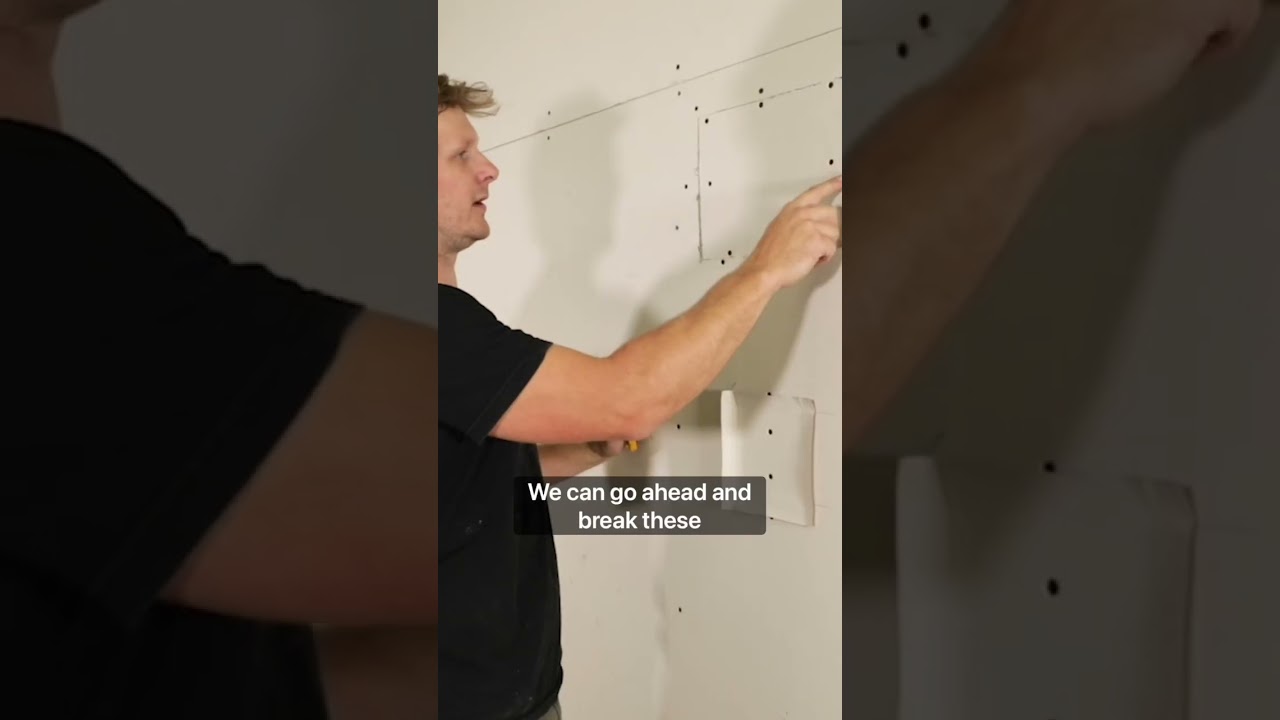 DIY drywall repair with clips | Mike Holmes