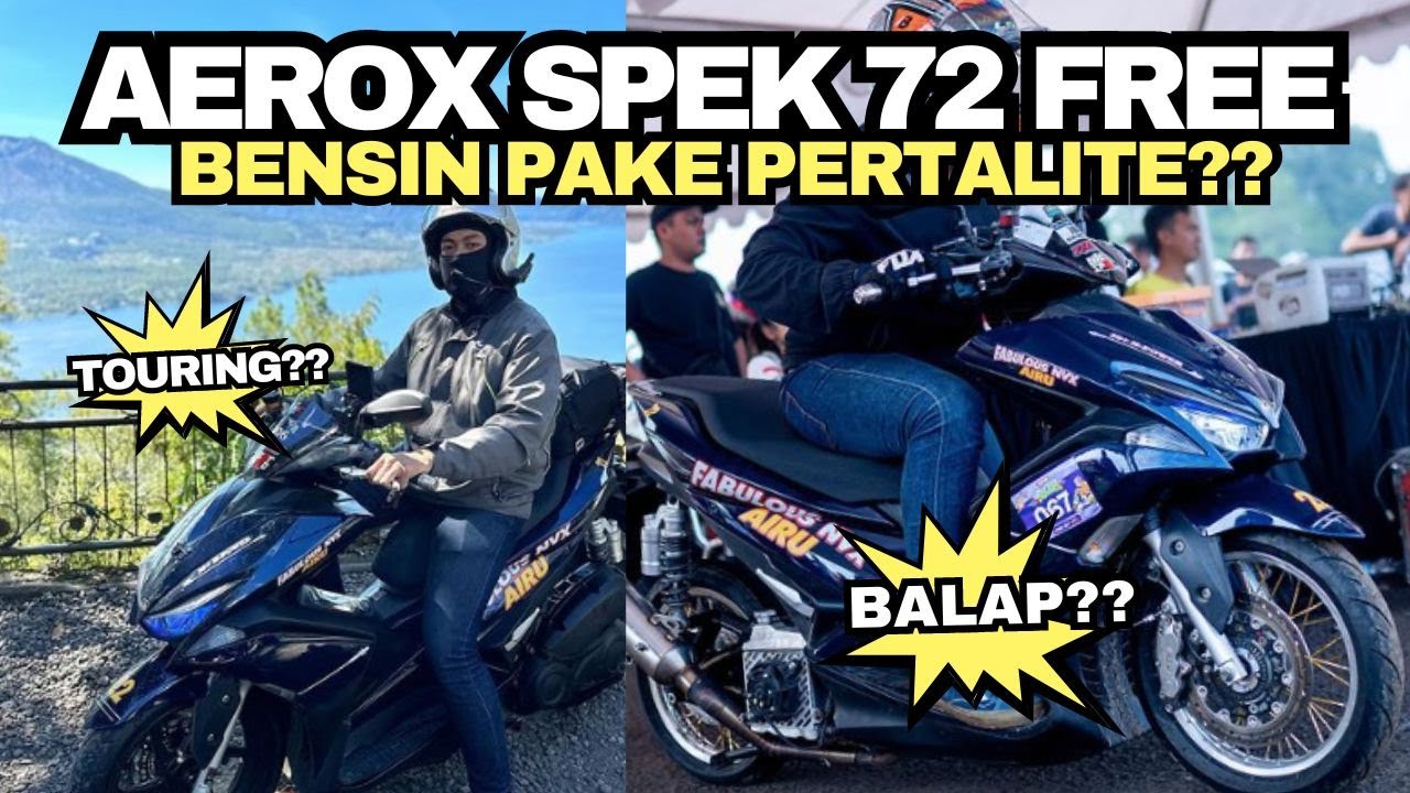 MODIFIKASI NYETEL | REVIEW KING AIRU - AEROX TOP SPEED TEMBUS 186KPJ🔥 #MNYT