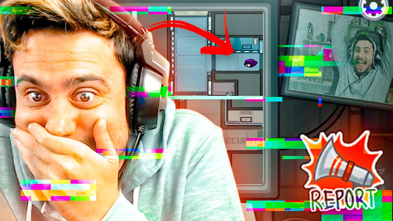 AMONG US | FINJO VER A ALGUIEN MATAR EN CAMARAS Y ME CREEN! GANAMOS JAJAJA