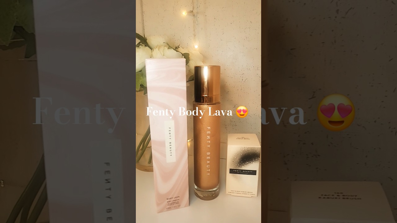 Fenty Body Lava 😍 unboxing #fenty #bodylava #fentybeauty #unboxing