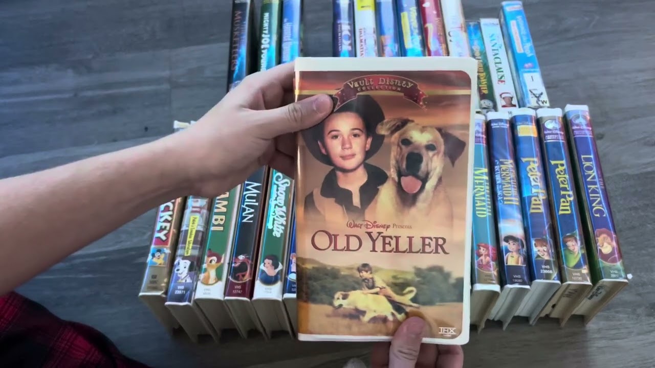 My Walt Disney VHS Collection (January 2025)