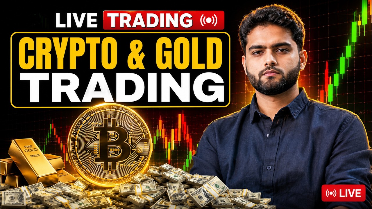 LIVE Gold TRADING | Xauusd, BTC | Live Forex Trading 🚀@youngtraderviraj Live Gold Trap Trading