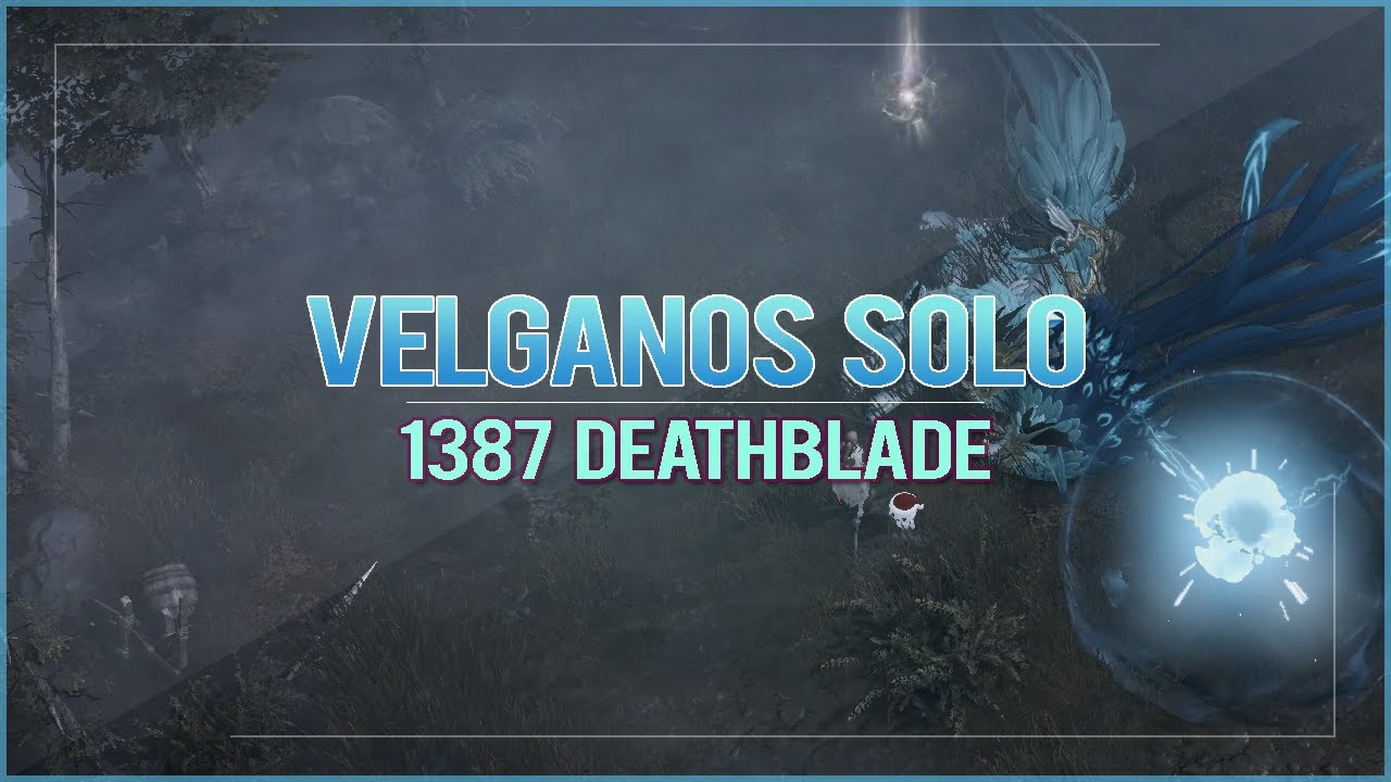 Lost Ark NAE | Velganos Solo | 1387 Deathblade