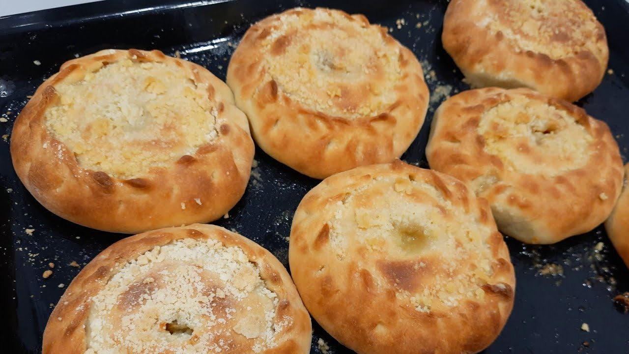Праздничный пирог ГУБАДИЯ ☆ Татарская кухня ☆ВАК  ГУБАДИЯ. Мини-губадия с кортом ☆ Рамадан Ифтар